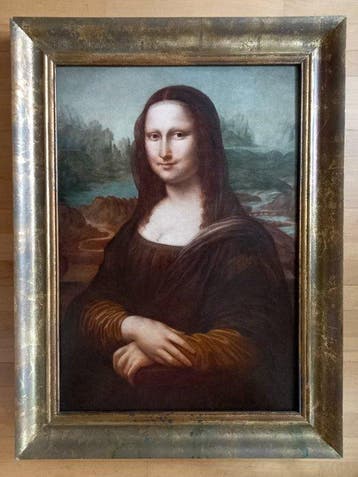 Leonardo da Vinci (1452-1519), Naar - Mona Lisa