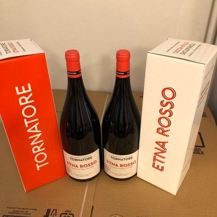 2024 Tornatore, Etna Rosso - Sicilië DOC - 2 Magnums (1.5L), Verzamelen, Wijnen