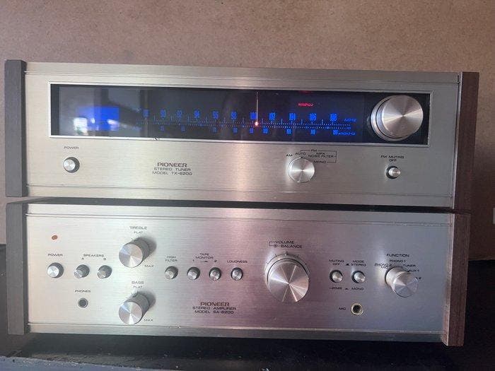 Pioneer - TX-6200 - SA-6200 Hifi-set - Diverse modellen, Audio, Tv en Foto, Radio's