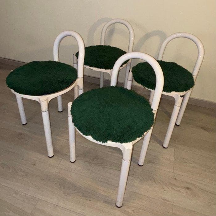 Kartell - Anna Castelli Ferrieri - Stoel (4) -, Antiek en Kunst, Antiek | Meubels | Stoelen en Sofa's