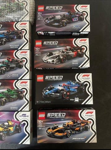 Lego Set - Speed Champions - Complete lego set formula 1 -, Kinderen en Baby's, Nieuw