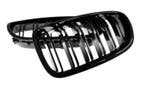 Dubbelspijls Nieren Glans Zwart BMW 5 Serie F10 F11 B0284, Auto-onderdelen, Nieuw, Voor, BMW
