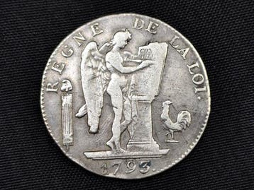 Frankrijk. Nationale Conventie (1792-1795). Écu de 6 Livres