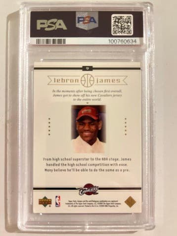 2003 Upper Deck 2003 Upper Deck Box Set LeBron James 9, Verzamelen, Nieuw
