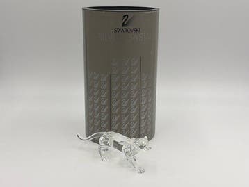 Swarovski - Beeldje - Leopard - 217093 - Boxed - Kristal