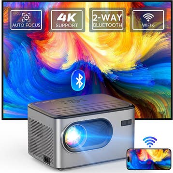 Mini Beamer WiFi 6 | -41% Retour Deal | Pak je winst, Verzenden