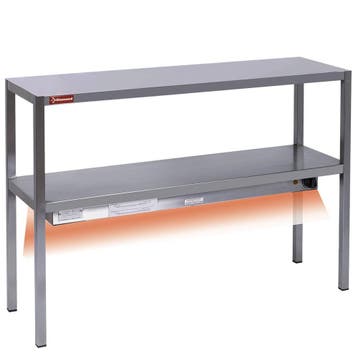 Chefrek | Verwarmd | 2 Niveaus | 230V | 1600x300x700(h)mm, Verzenden, Nieuw in verpakking