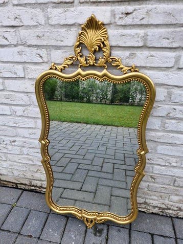Wandspiegel - Hout - Rococo, Louis XV stijl