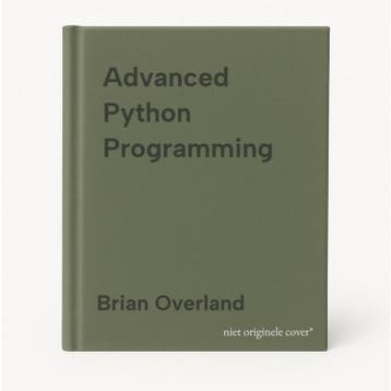 Advanced Python Programming 9780135159941 Brian Overland, Verzenden, Gelezen, Brian Overland