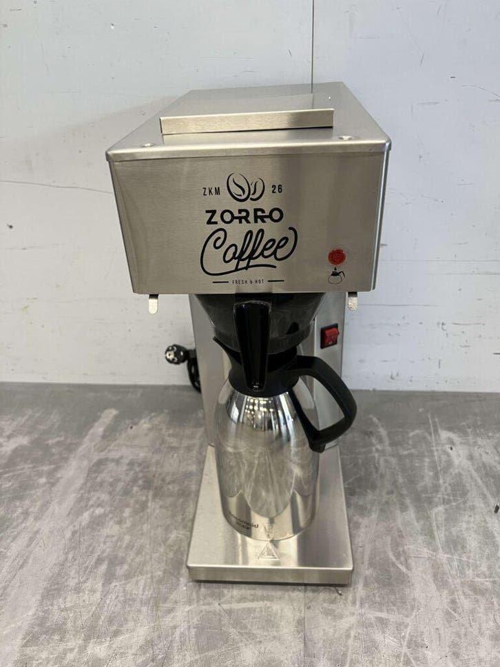 RVS Zorro Koffiemachine Koffieautomaat 230V Horeca, Zakelijke goederen, Horeca | Keukenapparatuur, Ophalen of Verzenden