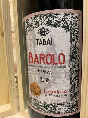 2016 Tabai - Barolo Riserva - 1 Magnum (1,5 L), Nieuw