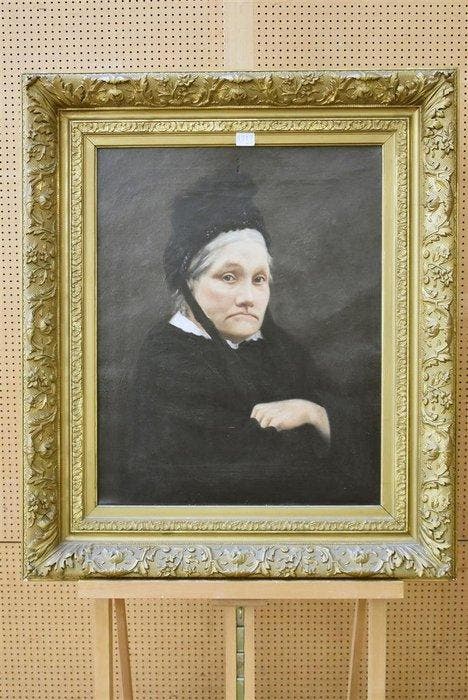 Johan Georg Gerstenhaver Zimmerman (1858-1931) - Portret van, Antiek en Kunst, Kunst | Schilderijen | Klassiek