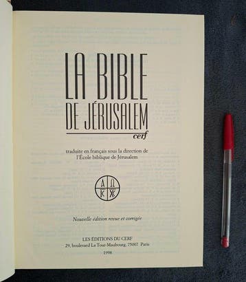 Collectif - La Bible de Jérusalem / Missel des Croisades /, Antiquités & Art