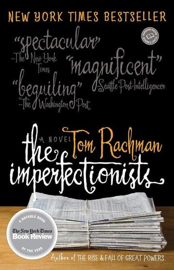 The Imperfectionists 9780385343671 Tom Rachman, Verzenden, Gelezen, Tom Rachman