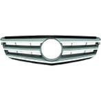 Grill | Mercedes Benz C-Klasse 2007-2011 -chroomzilver, Verzenden, Nieuw, Mercedes-Benz