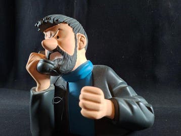 Leblon Delienne - Tintin - Buste du capitaine Haddock au