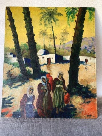 Emile-Henry Tilmans (1888-1960) - Peinture orientaliste «