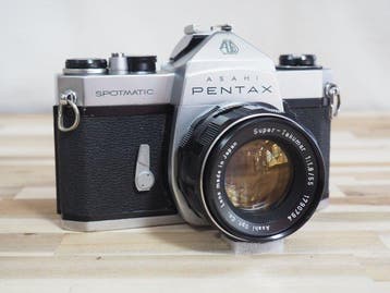 Pentax Spotmatic SP Silver + Super-Takumar 1,8/55mm |, Nieuw