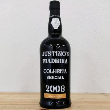 2008 Justinos, Colheita Sercial - Madeira DOC - 3 Flessen