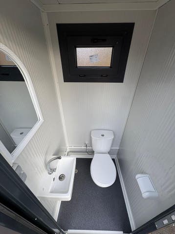 Mobiele toilet unit | Toilet + Douche unit | Wc unit, Bricolage & Construction, Ophalen of Verzenden, Toilet