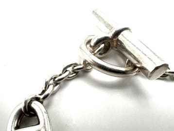 Hermès - Bracelet - Chaîne dancre Argent