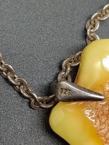 Baltisch amber - succinit - Barnsteen - Old Artisan necklace
