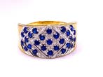 Sans prix de réserve - Bague - 9 carats Or jaune, Argent