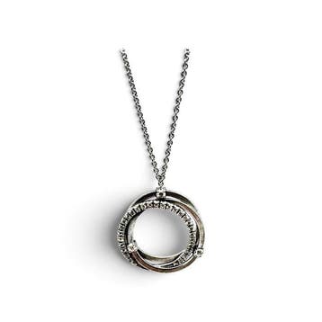Marco Bicego - Collier - 18 carats Or blanc - diamants à, Nieuw