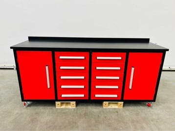 Veiling - RTE garagewerkbank 223x65x110cm, Doe-het-zelf en Bouw, Nieuw