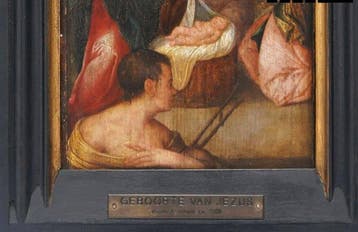 Antwerp School (XVI-XVII) - Double-sided painting. The