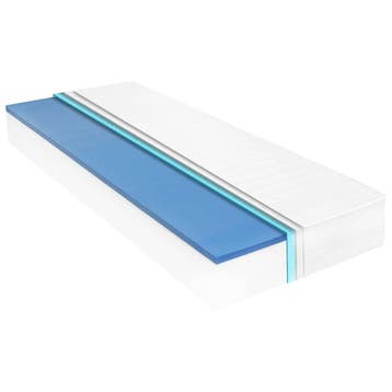vidaXL Matras 18 cm visco-traagschuim 90x200 cm H2, Huis en Inrichting, Verzenden, Nieuw