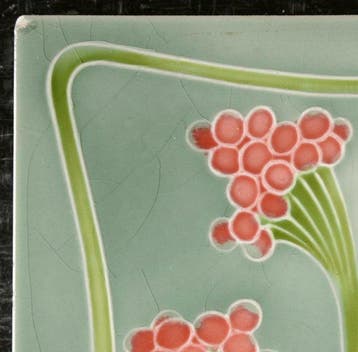 Jugendstil Carreau - Utzschneider & Cie - Art nouveau -, Antiek en Kunst