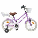 vidaXL Kinderfiets 14 Inch voor 3-5 jaar oud Paars, Fietsen en Brommers, Verzenden, Nieuw
