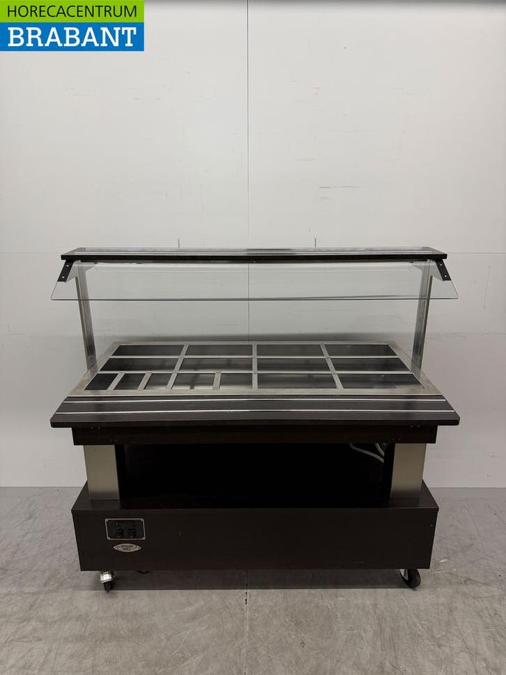 Roller Grill Buffet réfrigérant mobile 144,5 cm 230V Horeca, Zakelijke goederen, Horeca | Keukenapparatuur, Verzenden