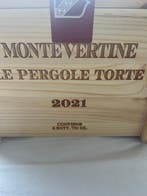 2021 Montevertine Le Pergole Torte - Toscane - 6 Flessen, Verzamelen, Nieuw