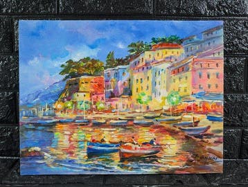 Alfredo Grimaldi (1950) - Porto Ligure, Antiek en Kunst