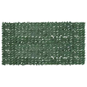 vidaXL Balkonscherm met donkergroene bladeren 300x150 cm, Verzenden