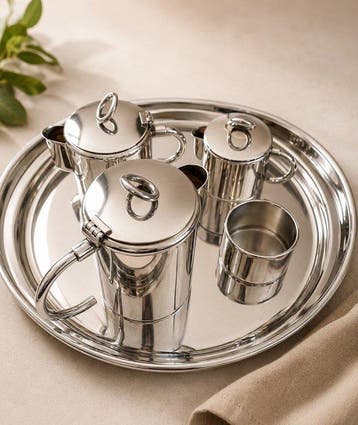 Christofle - Andrée Putman - Koffie- en theeservies (5) -