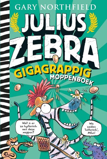 Gigagrappig moppenboek / Julius Zebra 9789024588749, Verzenden, Zo goed als nieuw, Gary Northfield