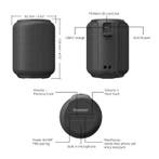 T6 Mini Bluetooth 5.0 Soundbox Draadloze Luidspreker Externe, Verzenden