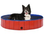 vidaXL Hondenzwembad inklapbaar 160x30 cm PVC rood, Verzenden, Nieuw