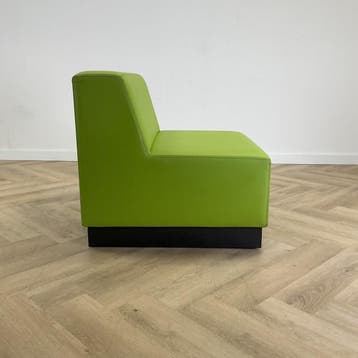 Eromes Low seat modulair bankje, groen