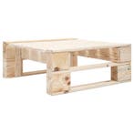 vidaXL Tuinhocker pallet hout, Verzenden, Nieuw
