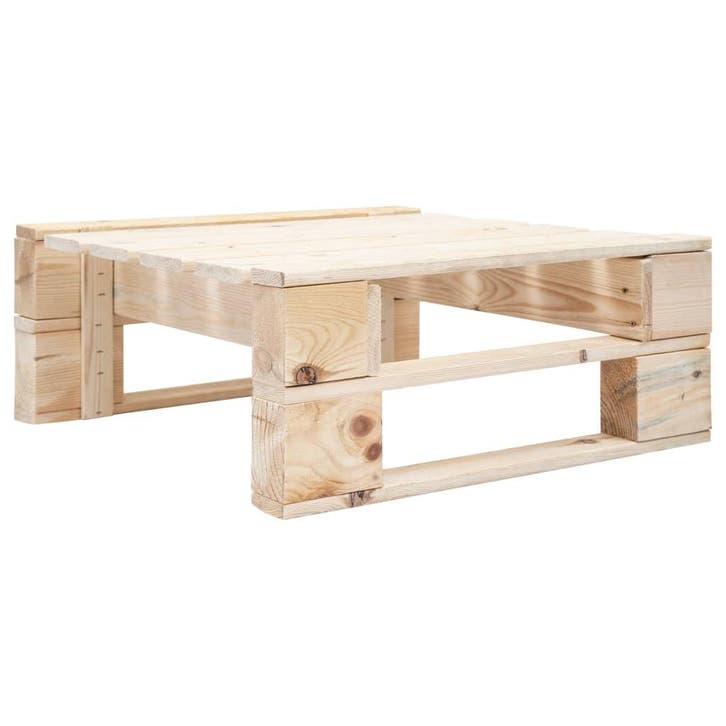 vidaXL Tuinhocker pallet hout, Tuin en Terras, Tuinsets en Loungesets, Nieuw, Verzenden