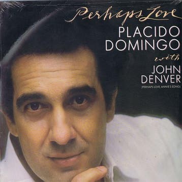 Placido Domingo With John Denver – Perhaps Love (LP, 1981), Verzenden