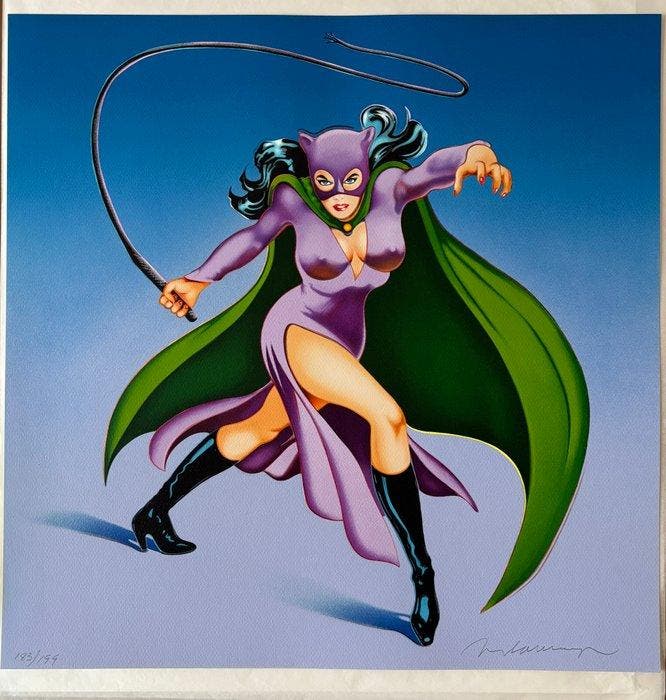 Mel Ramos (1935-2018) - Cat woman #1, Antiek en Kunst, Kunst | Designobjecten