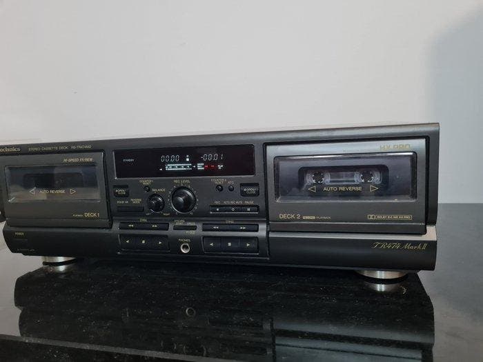 Technics - RS-TR474 MkII Cassetterecorder-speler, Audio, Tv en Foto, Radio's