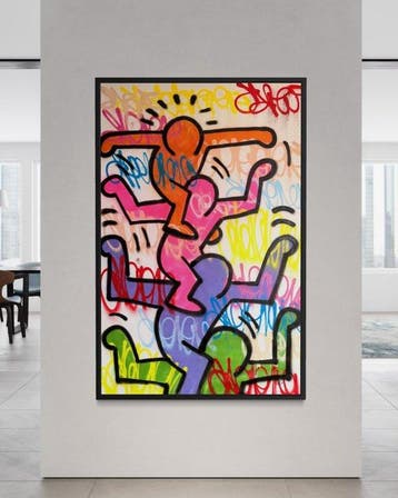 Gunnar Zyl - Generations / Keith Haring & Zyl XXL