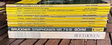 Karl BÖHM - 2 x Box sets 13 LPs + 11 Singles Lps -