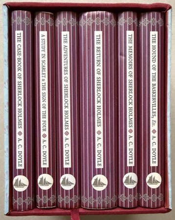 Arthur Conan Doyle - Sherlock Holmes 6-Book Boxed Set + The